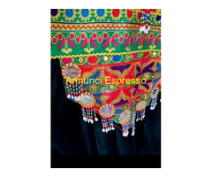 Vendo abito pashtun afgano originale fatto a mano