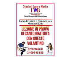 CorsoCORSI DI CANTO E STRUMENTO