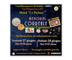 Collezionismo:  Il Memorial Correale a giugno 2025