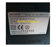 Subwoofer Sony 95 Watt Amplificato da pavimento