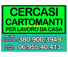 Cerchiamo cartomanti per lavoro da casa