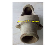 Vaso da piante ad anfora antica in terracotta mis