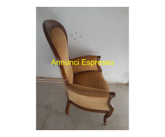 Poltroncina Legno e Velluto in ottimo stato