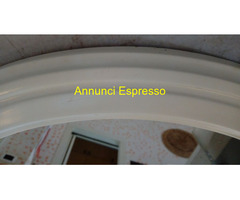 Specchio Rotondo Laccato in perfetto stato