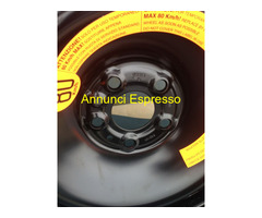 RUOTINO DI SCORTA MIS 135/ R16 +ACCES X FIAT 500 L