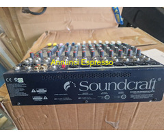 MIXER SOUNDCRAFT E.F.X. 8 EFF. DIGITAL IDEAL KARAO