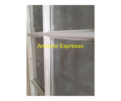 Porta a Vetri all\'Inglese a doppia anta in legno