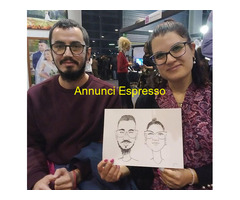 Animazione artistica (ritratti,caricature,pittura)