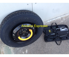RUOTINO DI SCORTA + ATTREZZI X FIAT 500 X NUOVO