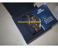 ZAINO BORSELLO MONOSPALL-PIQUADRO+OROLOGIO FESTINA