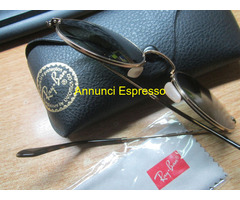 OCCHIALI RAY-BAN FAMOSE RB 35-47 IN METAL ORO