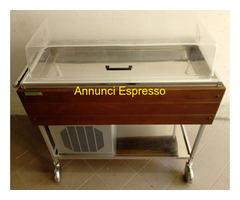 Carrello ristorante caldo freddo con motore 220 V