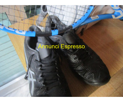 RACCHETTA DA TENNIS BAMBOLAT PURE-LITE+BORSA+SCARP
