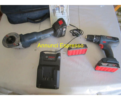 TRAPANO AVVITATORE+SMERAGLIATRICE BOSCH 18 VOL 2,0