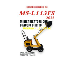 Caricatore-escavatore  MINI PALA GOMMATA CON BRA
