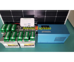 KIT FOTOVOLTAICO 3kW AUTONOMO CON ACCUMULO DA14kWh