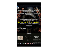 Rituale attrazione sexual 100% solo 190 euroi