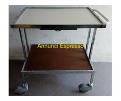 Carrello da Ristorante con piano estraibile