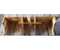 Mensole in legno massello di Pino complete di tutt