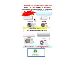 Climatizzatore installazione Roma