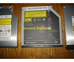 Blocco ricambi 5 Lettori CD e DVD per notebook