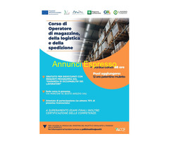 CorsoCorso di  operatore logistica con patentino del muletto: gratuito per disoccupati