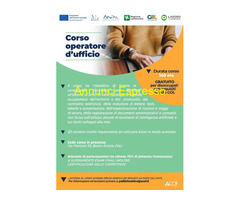 CorsoCorso gratuito di \"operatore d\'ufficio\": per soli disoccupati