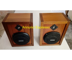 Casse acustiche in legno Noce Italiana 50 Watt con