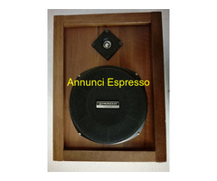 Casse acustiche in legno Noce Italiana 50 Watt con