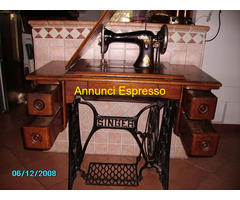 Vintage Macchina da cucire Singer del 1900