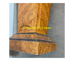 Antica colonna XVIII SEC  base laccata dipinta