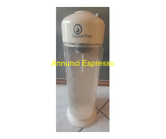 Gasatore per acqua frizzante, funziona senza elett