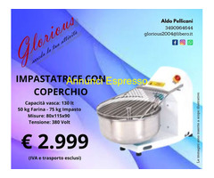 Impastatrice con coperchio