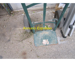 SCALA MULTIFUNZIONE IN ALLUMINIO+CARRELLO MERCI
