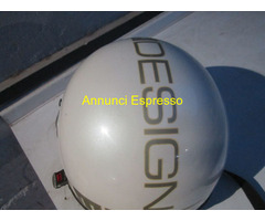 CASCO DELLA MOMO DESIGN-TAGLIA XL -BIANCO -2019