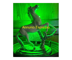 Scultura lampada d\'epoca