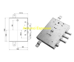 Serratura Mottura per porta blindata modello 89R5