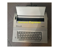 Macchina x scrivere elettrica Philips Mod. VW 214o