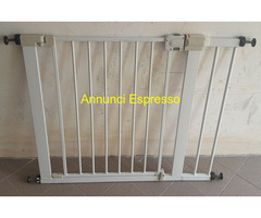 Vendo cancelletto di sicurezza per bambini e anima