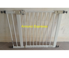 Vendo cancelletto di sicurezza per bambini e anima