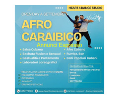 CorsoCorsi AFRO-CARAIBICO a partire da SETTEMBRE