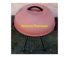 Barbecue a carbonella, o legna resistente al calor