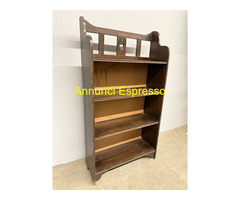 Antico Etagere libreria pensile vintage rovere