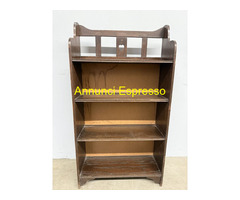 Antico Etagere libreria pensile vintage rovere