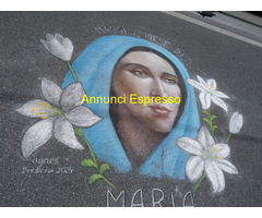 Street art, arte madonnara, live painting