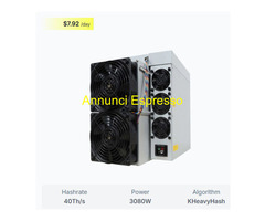 Bitmain Antminer KS7 (40Th)KHeavyHash KAS Kaspa