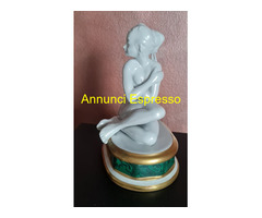 Figurina Porcellana  Mangani vintage  \'   VIRGO  \'