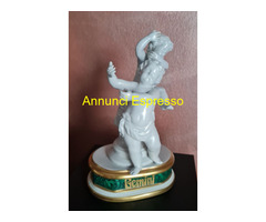 Figurina Porcellana  Mangani vintage  \'    GEMINI