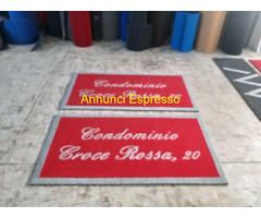ZERBINI e TAPPETI PERSONALIZZATI ad intarsio
