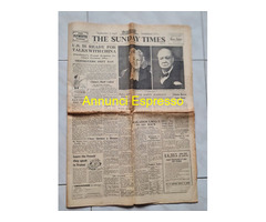 N 3 quotidiani inglesi  1958 di cui  uno  del TIME